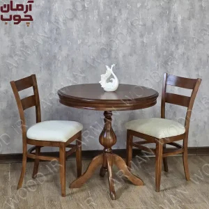 میز ناهار خوری مینیمال دو نفره ترنج و مهسا