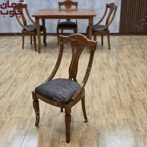 میز ناهار خوری چهار نفره چوبی سناتور