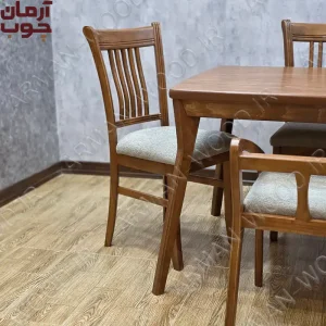 میز ناهار خوری نیمکتی راش 6 نفره افرا - 2026