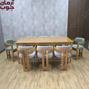 میز ناهار خوری ۸ نفره مدرن
