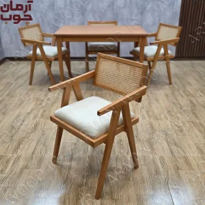 میز ناهار خوری حصیری