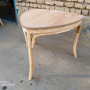 میز غذاخوری لهستانی سه نفره خام کد 329