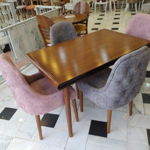 میز غذاخوری رادیویی با صندلی اسپارتا کد 1559