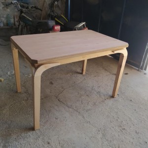 میز نهارخوری مدل اشکی خام کد 333