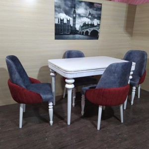 تولید کننده میز راموس با صندلی نیو بوگاتی رنگ شده