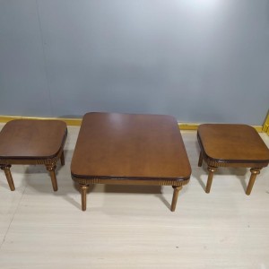 جلو مبلی و عسلی چوبی مدل راموس کد 1724