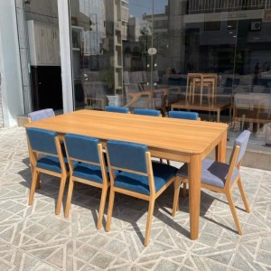 میز نهارخوری هشت نفره مدل پیکاسو کد 1590