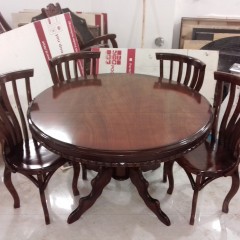 میز عروس 6 نفره با صندلی سناتور راش کد 1518