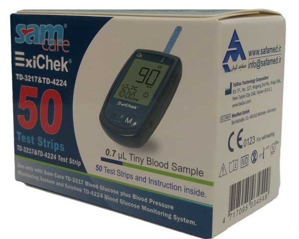 نوارقند خون اکسی چک | exichek