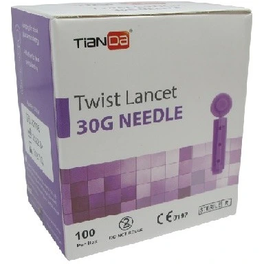 سوزن لانست  قند خون چهار پر تیاندا tianda