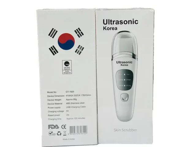 دستگاه درما اف التراسونیک اتو صورت skin scrubber مدل gt-1929