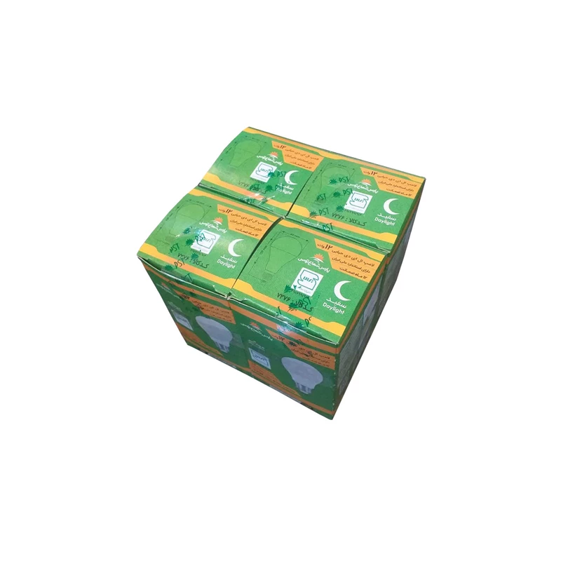 لامپ ال ای دی حبابی 12 وات پارس شعاع توس