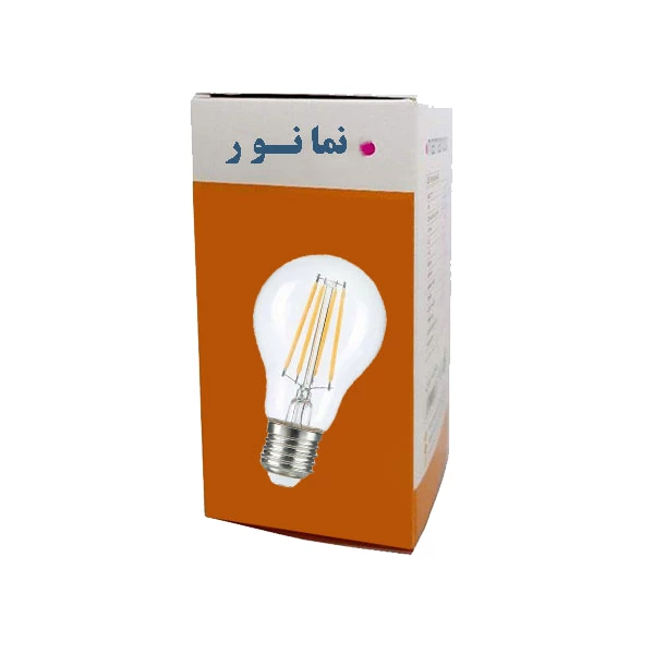 لامپ ال ای دی 8 وات نمانور مدل A60