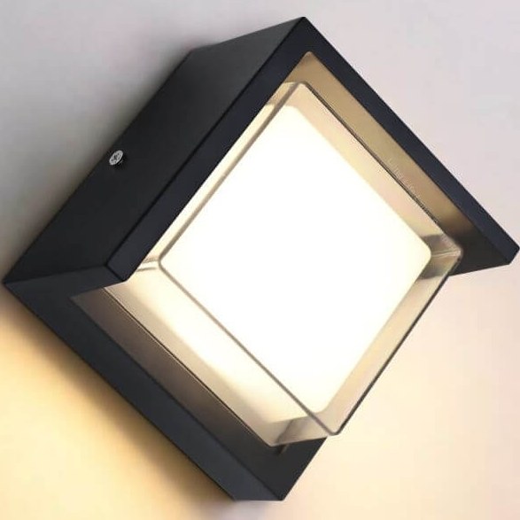 چراغ دیواری مدرن مربع 9 وات
