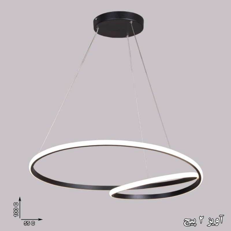 لوستر ال ای دی مدرن رامونا