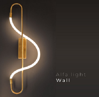 دیوارکوب ال ای دی مدرن آلفا