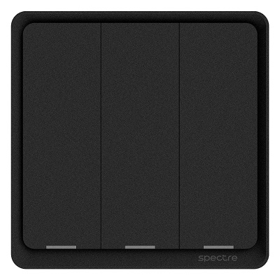 کلید سه پل مشکی لمسی اشنایدر تحت Wi-Fi