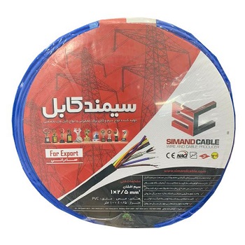 سیم برق افشان 1 در 1.5 سیمند