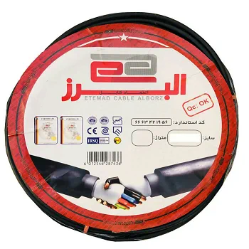 کابل برق افشان 4 در 16 اعتماد کابل البرز