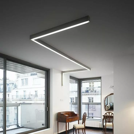 چراغ خطی لاینر روکار R8 عرض 60 میلی متر عمق 97 میلی متر