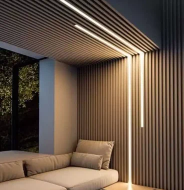 چراغ خطی لاینر توکار a3 برش 17 میلی متر (فنر خور)