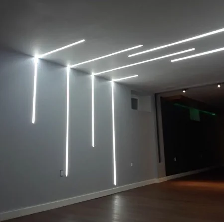 چراغ خطی لاینر توکار A5 با برش 30 میلی‌متر و عمق 12 میلی‌متر