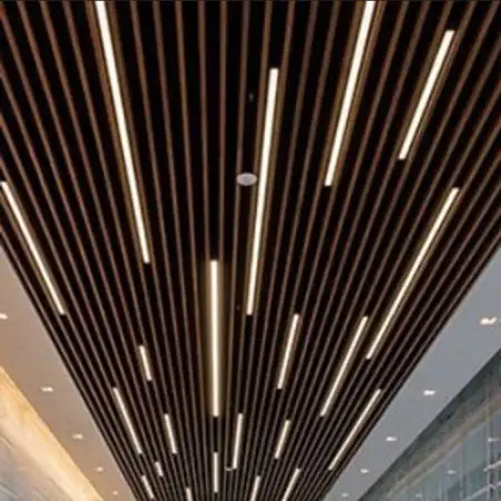 چراغ خطی لاینر توکار A8 با برش 37 میلی‌متر و عمق 29 میلی‌متر (فنر خور)