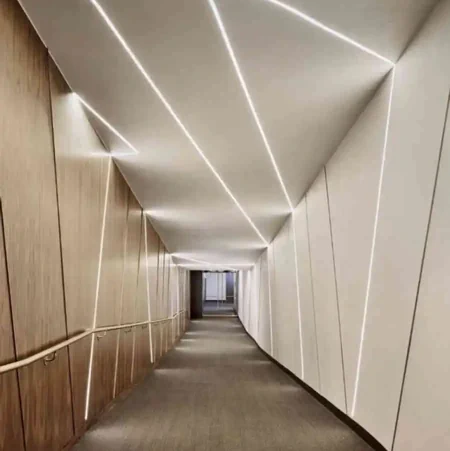 چراغ خطی لاینر توکار a9 برش 45 میلی متر