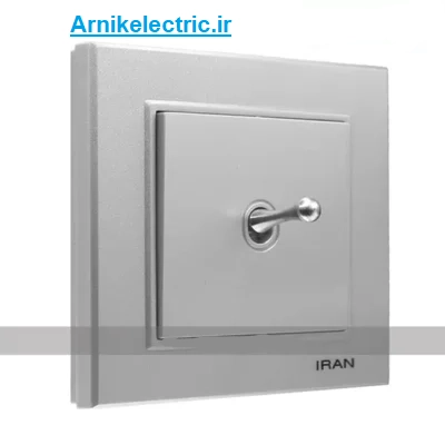 کلید لوکس اهرمی طوسی