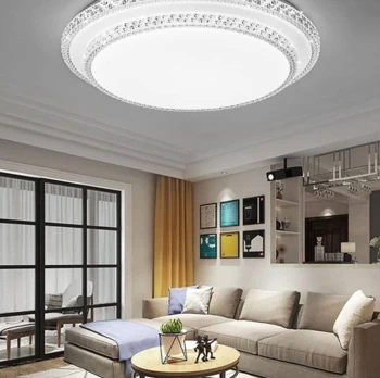 چراغ سقفی مدرن طرح کریستالی 65 وات