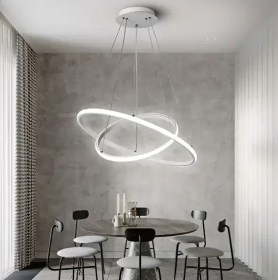 لوستر دو حلقه اس ام دی ریموت دار 3 حالته