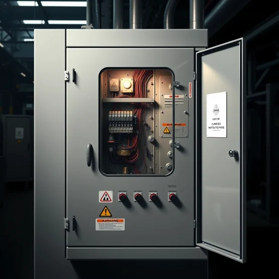 تابلو برق صنعتی در ابعاد 40 در 50