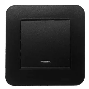 کلید و پریز ایران الکتریک مدل ارس مشکی