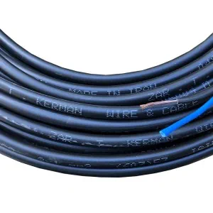 کابل افشان برق ۲ در ۱ زرتافته کرمان