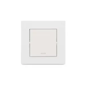 کلید و پریز ویرا مدل ساده سفید