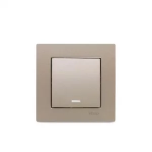 کلید و پریز ویرا مدل بژ مات