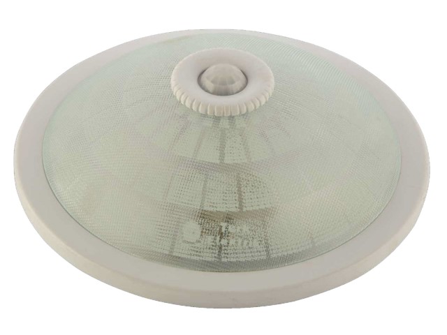 چراغ سنسوردار سقفی شیشه و فلز پارسین