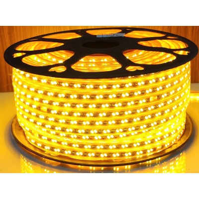 ریسه ال ای دی رنگ انبه ای 5730 تراکم 120 استریپ 220 ولت