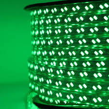 ریسه ال ای دی رنگ سبز 5730 تراکم 120 استریپ 220 ولت