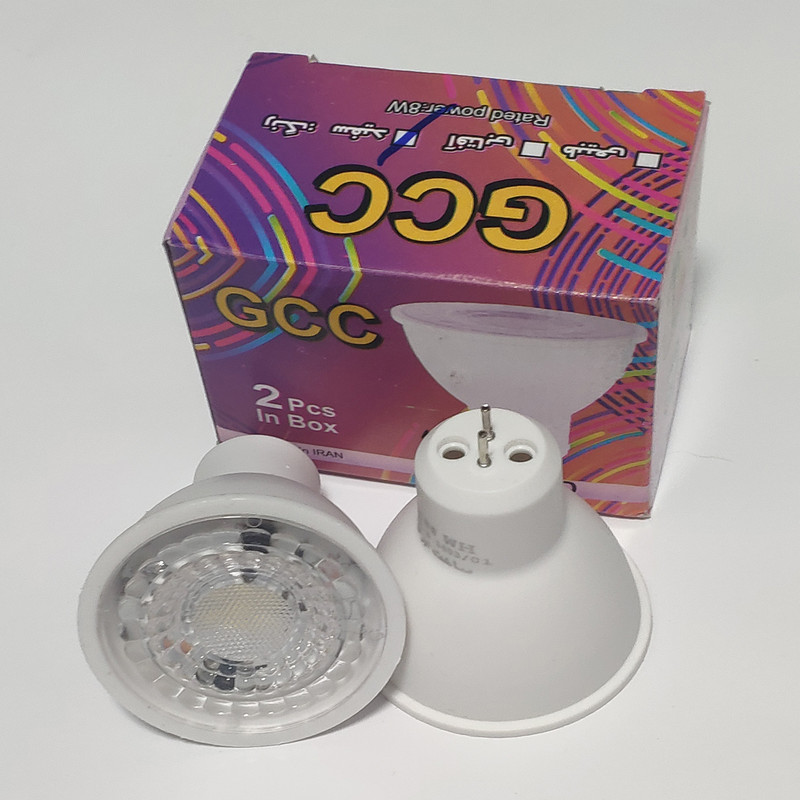 لامپ هالوژن 8 وات پایه سوزنی جی سی سی