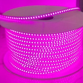 ریسه ال ای دی وایرلس رنگ بنفش  تک لاین تراکم ۱۲۰