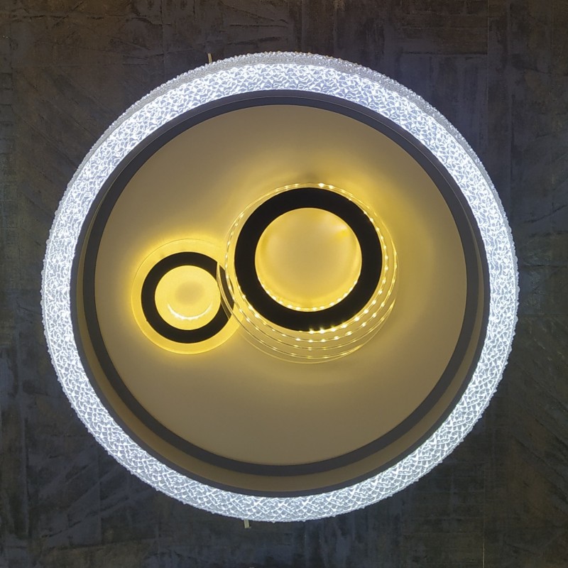 چراغ سقفی مدرن طرح کریستال 07