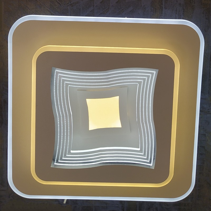 چراغ سقفی مدرن مربع 02