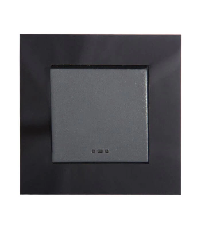 کلید و پریز مشکی پلکسی دلند مدل آسا