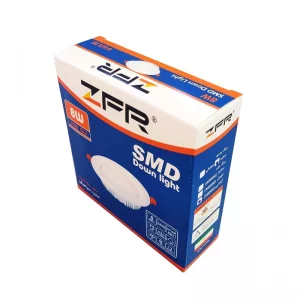 پنل بک لایت بدنه فلزی ٨ وات زد اف آر ZFR