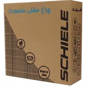 چراغ سقفی سنسوردار پلاستیکی SC886 شیله