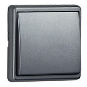 کلید و پریز ایفاپل سری APOLO 5000 مدل METALIZED رنگ دودی