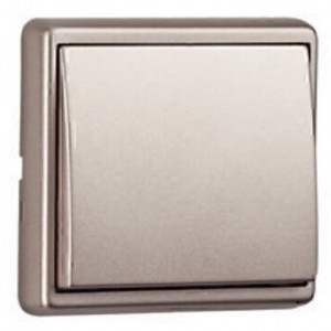 کلید و پریز ایفاپل سری APOLO 5000 مدل METALIZED رنگ رزگلد