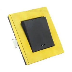 کلید و پریز دلند مدل آسا مشکی طلایی