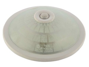 چراغ سنسوردار سقفی شیشه و فلز پارسین